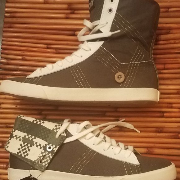 Pony Forest Green & White FTD Gleason Sneakers Sz 10 NEW - Picture 4 of 11